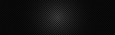 Koyu siyah Geometrik ızgara arka plan Modern koyu soyut vektör dokusu