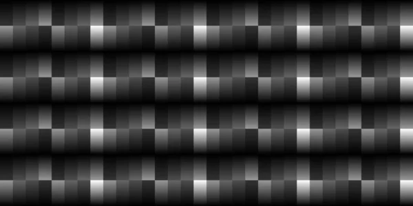 Dunkelschwarzer Geometrischer Gitterhintergrund Moderne Dunkle Abstrakte Vektortextur — Stockvektor