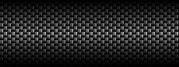 Fond Grille Géométrique Noir Foncé Texture Vectorielle Abstraite Sombre Moderne — Image vectorielle