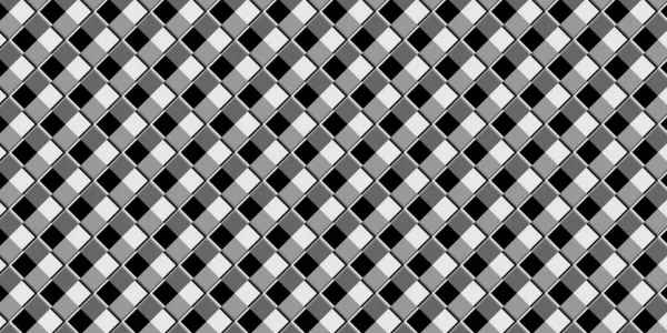 Fond Grille Géométrique Noir Foncé Texture Vectorielle Abstraite Sombre Moderne — Image vectorielle