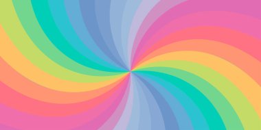 Girdaplı renkli vektör arkaplanı