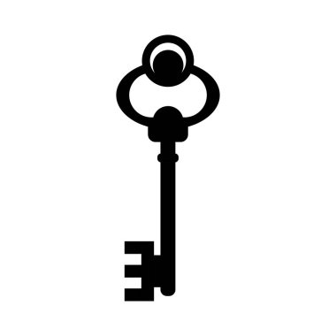 key icon vector illustration on white background