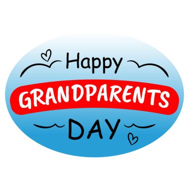 Mutlu büyükanne ve büyükbabalar günü kartpostalları