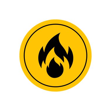  Beyaz arkaplanda sarı alarm üçgeni işareti