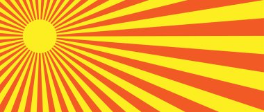 Işınlar ile soyut geometrik arkaplan