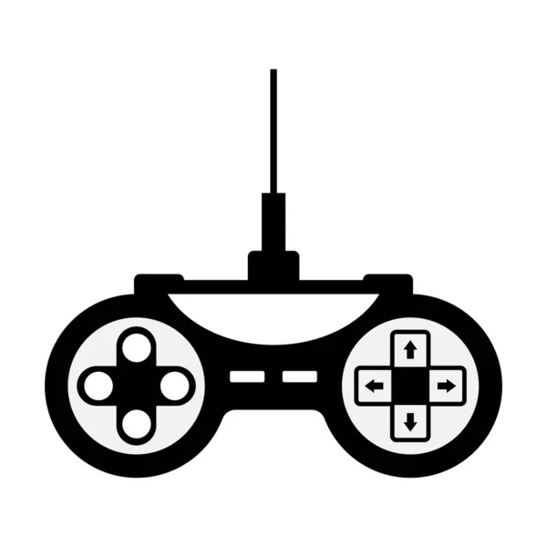 Gamepad Vektor Icon Illustration Design — Stockvektor