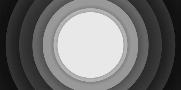 幾何学的な円の抽象的な背景 ベクターイラスト — ストックベクタ