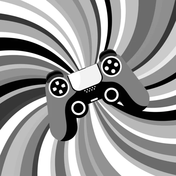 Gamepad Vektor Ikon Illustration Design — Stock vektor