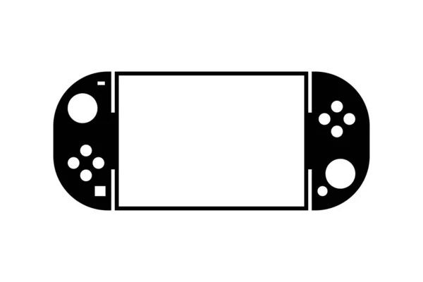 Gamepad Vector Icono Ilustración Diseño — Vector de stock