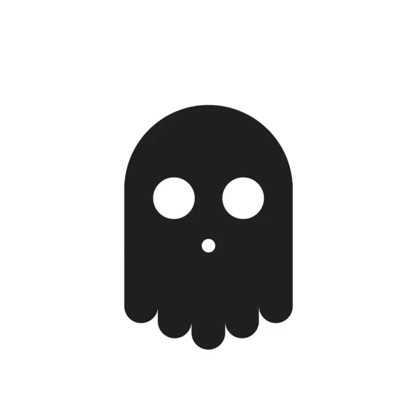 Halloween Ghost Character Vector Illustration — Stock Vector