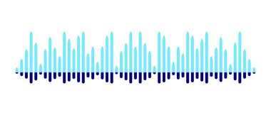 ses eşitleyici müzik simgesi vektörü