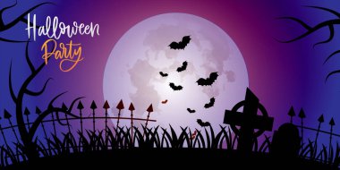 Cadılar Bayramı konsepti vektör çizimi