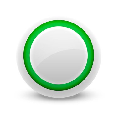 Metnin için 3d daire düğmesi.