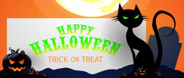 Cadılar Bayramı konsepti vektör çizimi