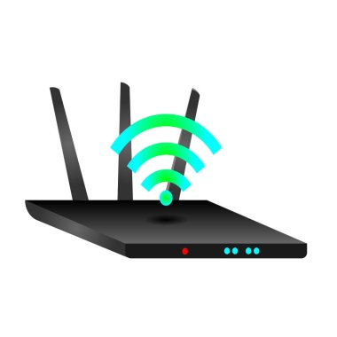 wifi konsepti ikon vektör çizim grafik tasarımı