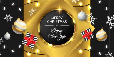 Mutlu Noeller ve yeni yıl tebrik kartı.