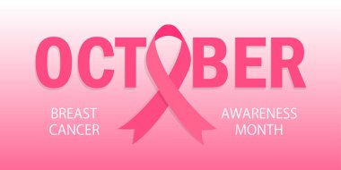 Göğüs kanseri sembollü pembe kurdele.