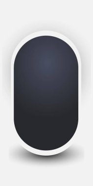 Vektör fotoğraf çerçevesi tasarımı. Beyaz arkaplanda beyaz kenarlık