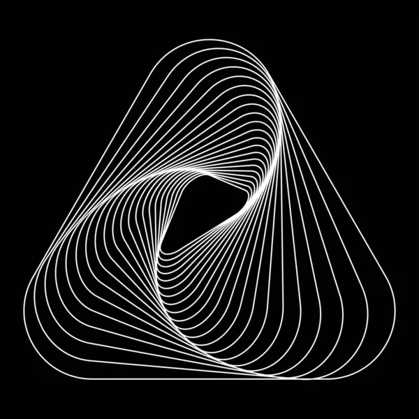 Абстрактный Современный Фон Линиями Геометрический Фон — стоковый вектор