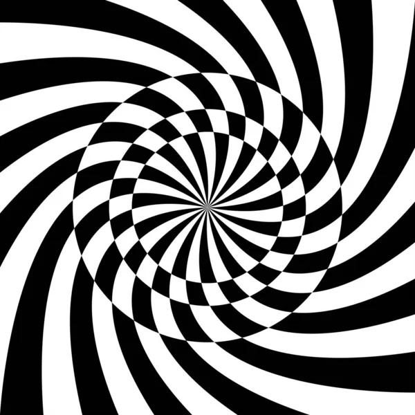 Modèle Spirale Abstrait Illustration Vectorielle Géométrique — Image vectorielle