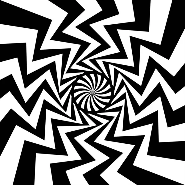 Patrón Espiral Abstracta Ilustración Del Vector Geométrico — Archivo Imágenes Vectoriales