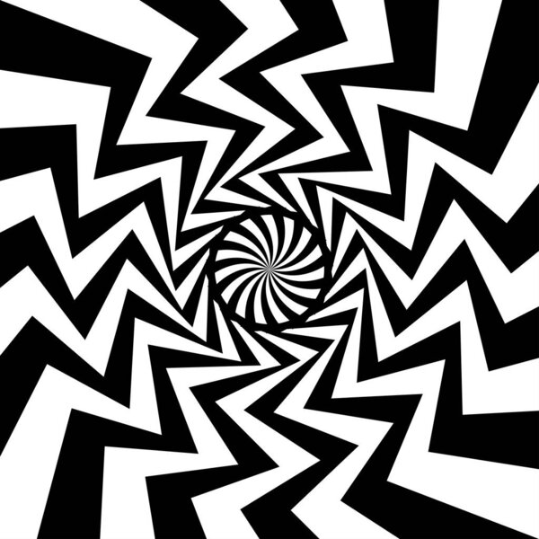 abstract spiral pattern. geometric vector illustration.