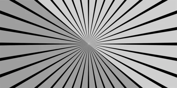 Fond Géométrique Abstrait Avec Rayons — Image vectorielle