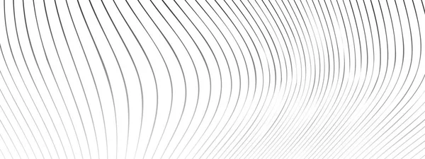 Абстрактный Фон Изогнутыми Линиями Восковой Геометрический Дизайн Иллюстрация — стоковый вектор