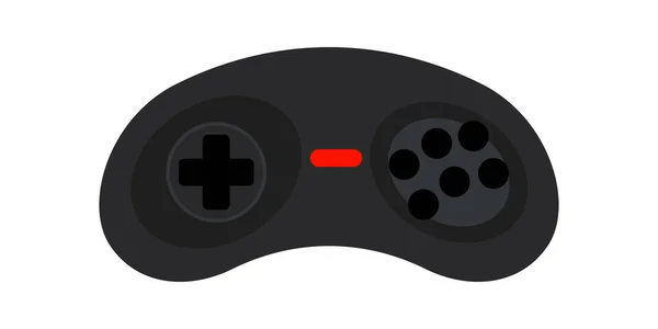 Gamepad Vettoriale Icona Illustrazione Design — Vettoriale Stock