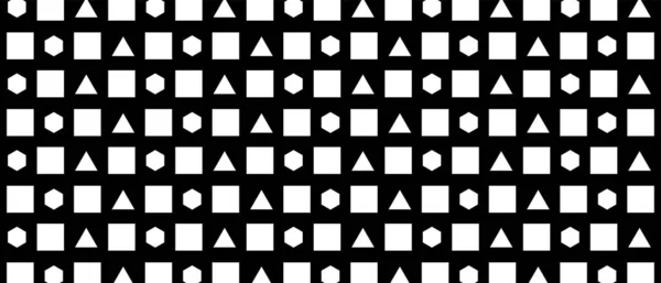 Абстрактний Чорно Білий Геометричний Текстурований Фон — стоковий вектор