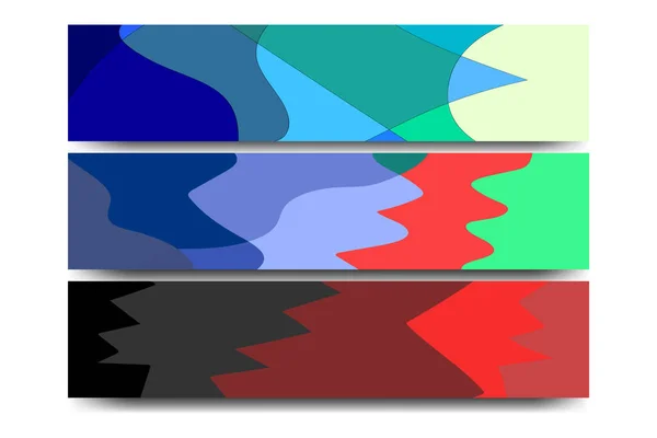 Fond Vectoriel Abstrait Couvre Ensemble Motifs Colorés Géométriques — Image vectorielle