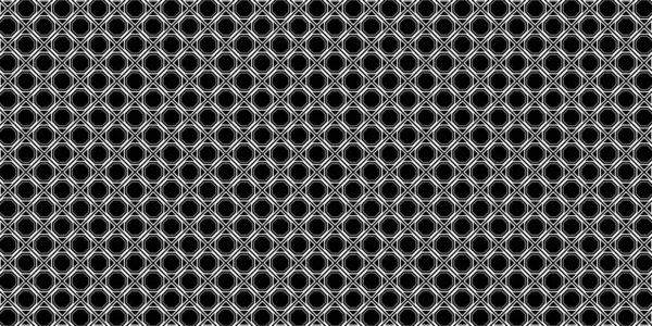 Abstraktes Schwarz Weiß Geometrisch Strukturiert Hintergrund — Stockvektor