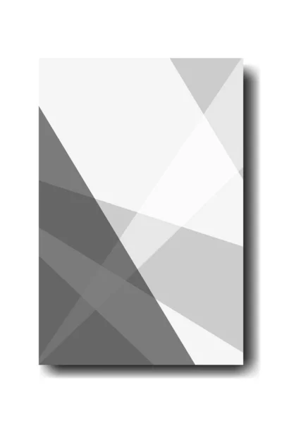 抽象的な幾何学グレーのテクスチャ背景 — ストックベクタ