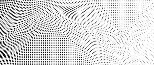 Fond Abstrait Avec Des Lignes Courbes Design Géométrique Ondulé Illustration — Image vectorielle