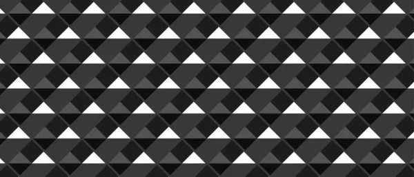 Abstraktní Černobílé Geometrické Texturované Pozadí — Stockový vektor