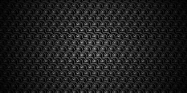 Koyu siyah Japon kağıdı ve Japon desenli arka plan. Modern soyut vektör dokusu.