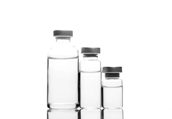 Glass Medicine Vials — Stock Photo, Image