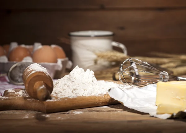 Ingredientes para productos de panadería — Foto de Stock