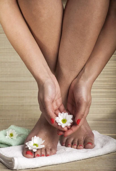 Foot Spa Background — Stock Photo, Image