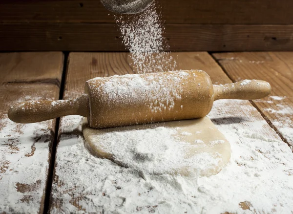 Massa de farinha — Fotografia de Stock