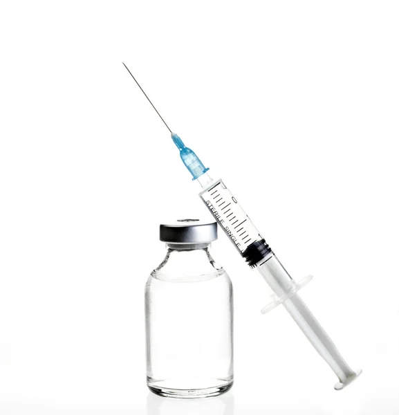 Vial and Syringe — Stock Photo, Image