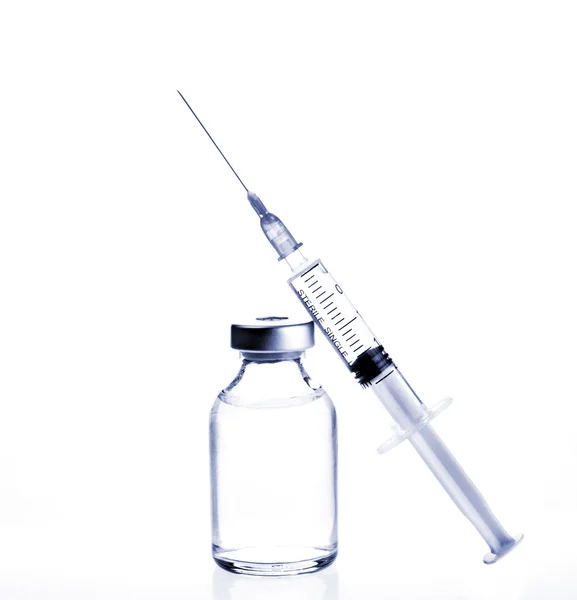 Vial and Syringe — Stock Photo, Image