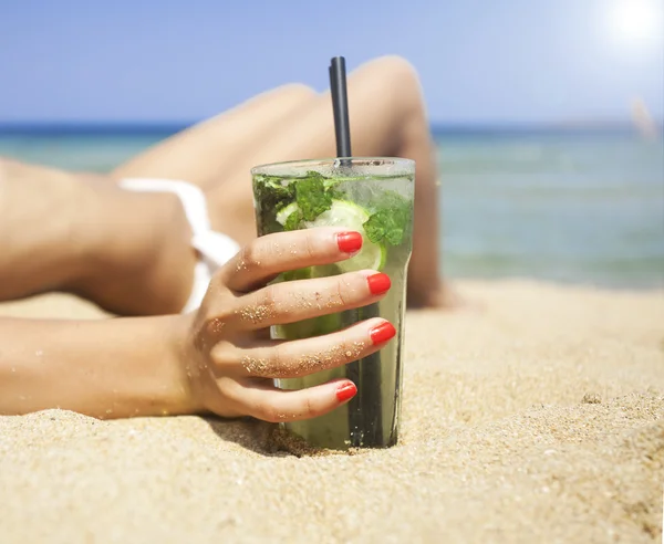 Coquetel Mojito — Fotografia de Stock