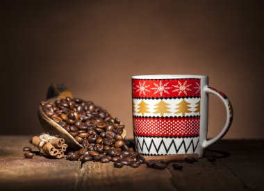 Noel Kupası kahve çekirdekleri ile