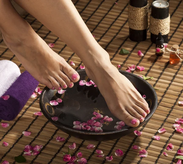 Foot Spa Treatment — Stock Photo, Image