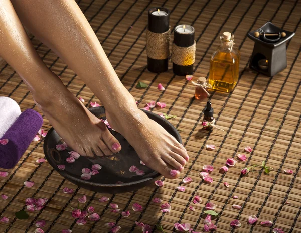 Foot Spa Treatment — Stock Photo, Image