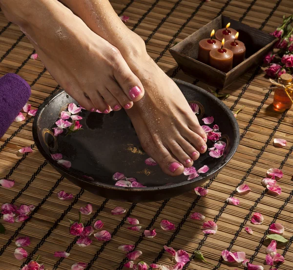 Foot Spa Treatment — Stock Photo, Image