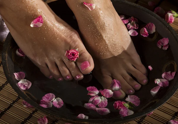 Foot Spa Treatment — Stock Photo, Image