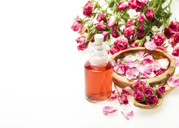 Rose Essential Oil — Stock Photo, Image