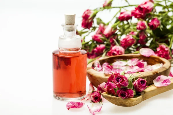 Rose Essential Oil — Stock Photo, Image